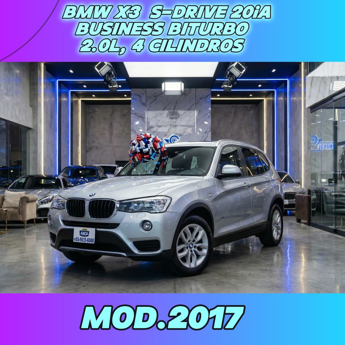 BMW X3 BUSINESS sDRIVE 20iA L4 2.0T