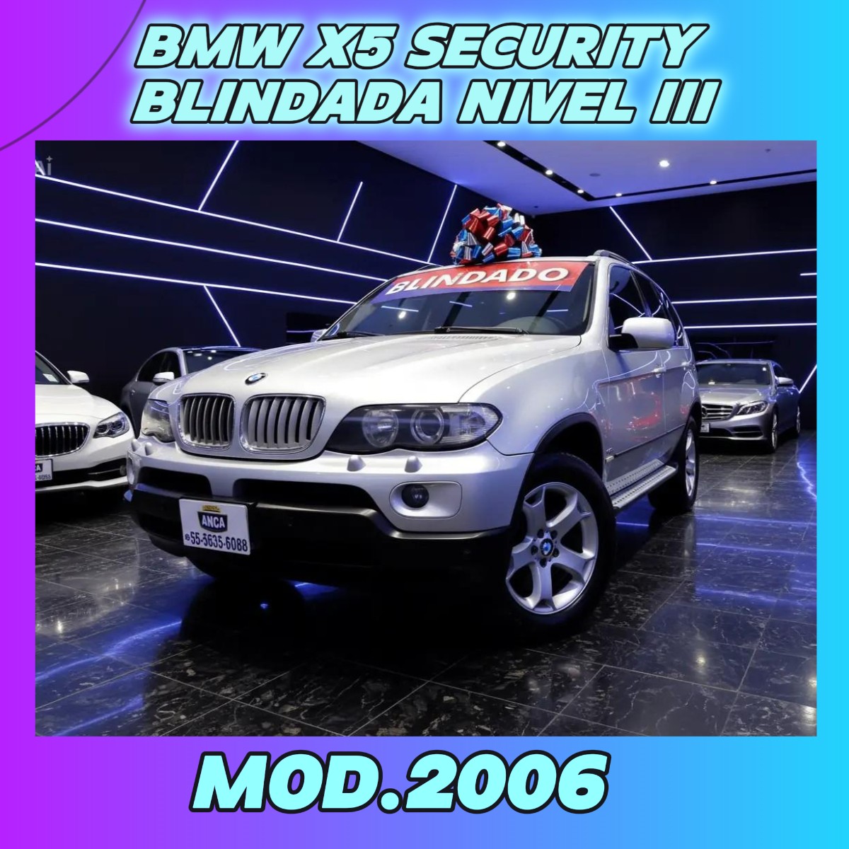 BMW X5 SECURITY xDRIVE BLINDADA NIVEL 3