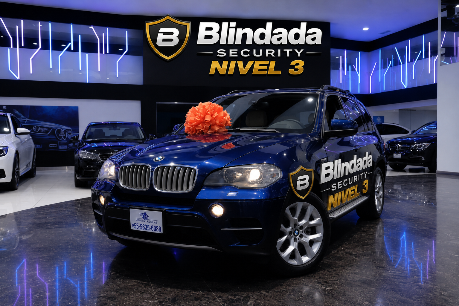 BMW X5 SECURITY 50iA, "BLINDADA NIVEL 3"