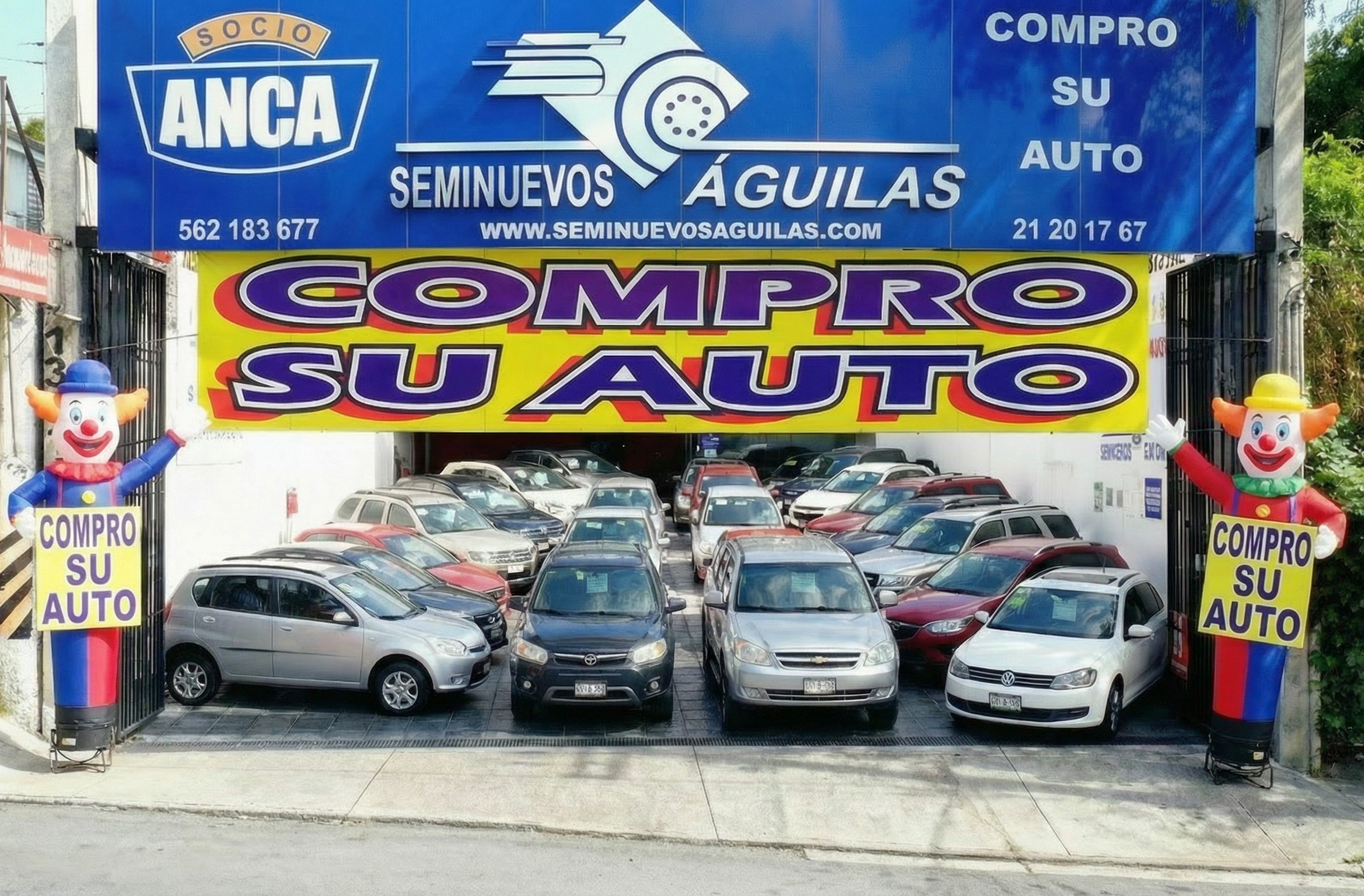 NOSOTROS SI SOMOS SOCIO ANCA DESDE HACE 30 AÑOS. SOLO AUTOS 100% CERTIFICADOS.